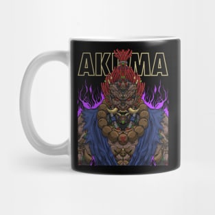 Street fighter gouki akuma mecha style Mug